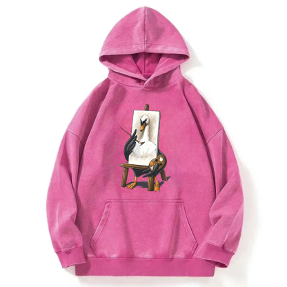 Goose's Self-Portrait Washed Hoodie