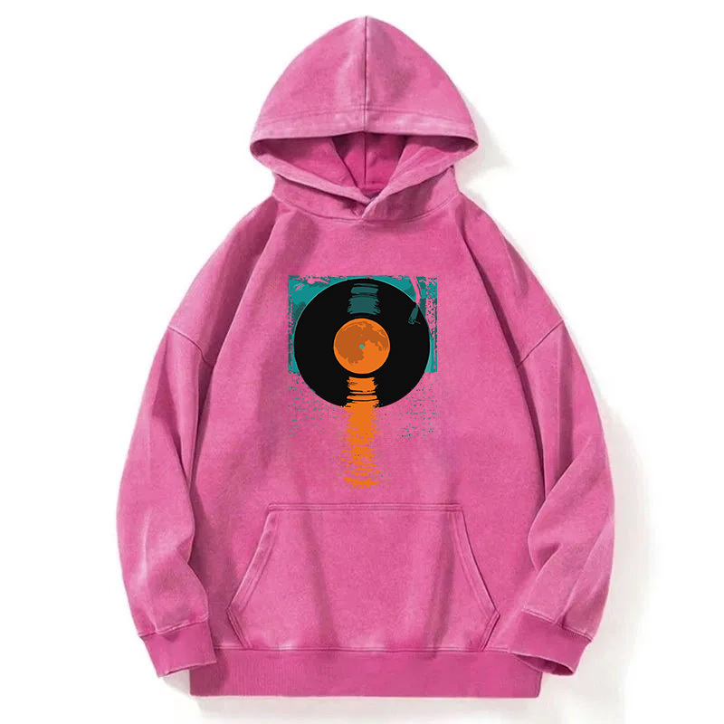 Wandering Vinyl Washed Hoodie