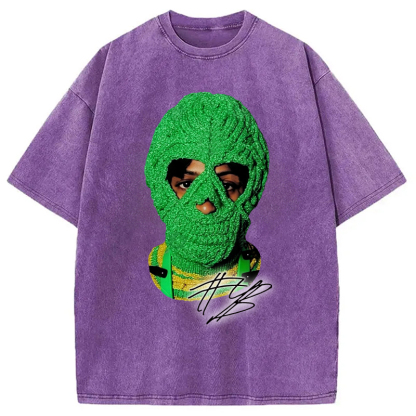 NBA Youngboy Big Face Masa Washed T-Shirt