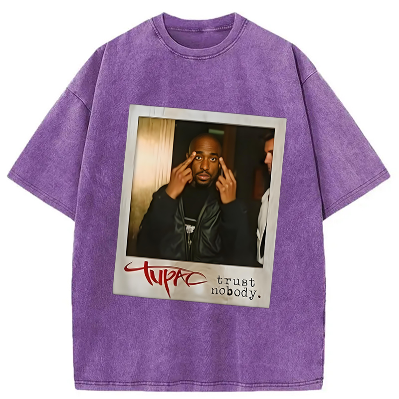 TUPAC SHAKUR Trust Nobody Washed T-Shirt