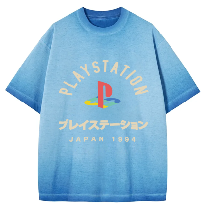 PlayStation Japan Gradient Washed T-Shirt