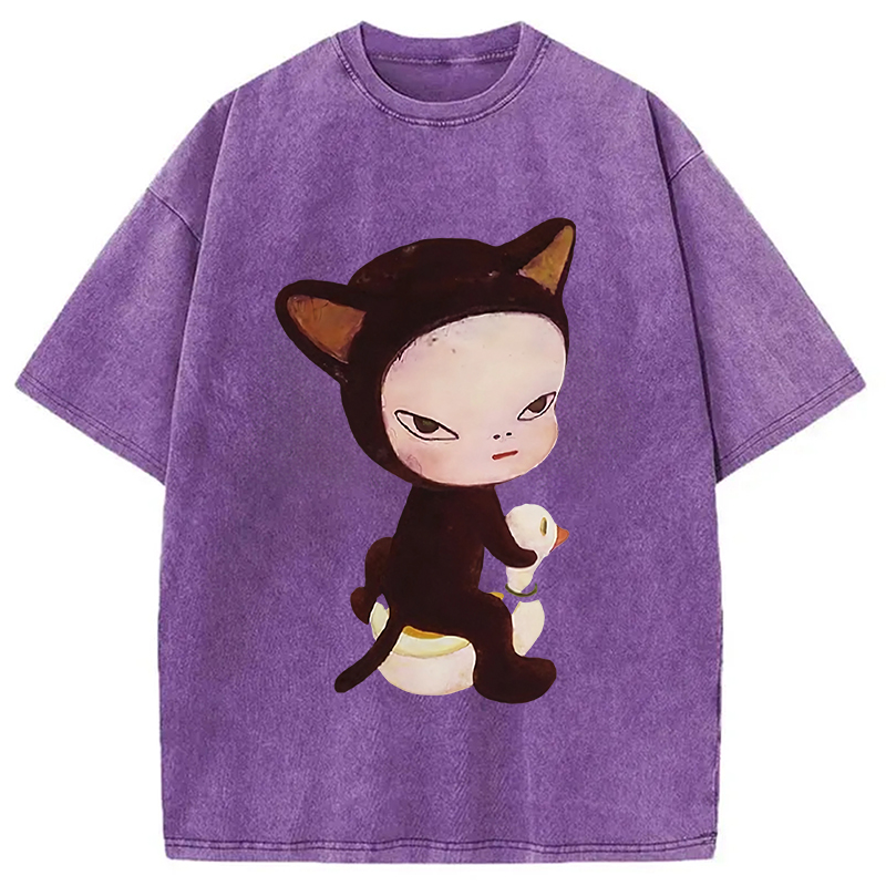 Yoshitomo Nara Washed T-Shirt