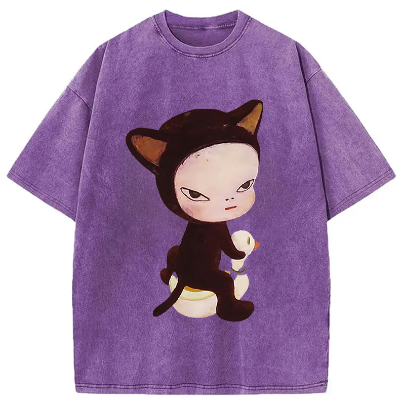 Yoshitomo Nara Washed T-Shirt