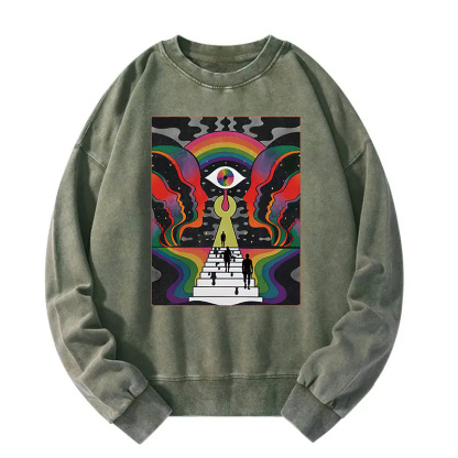 Step Into the Illuminates Washed Sweatshirt