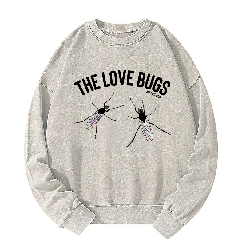 The Love Bugs Washed Sweatshirt