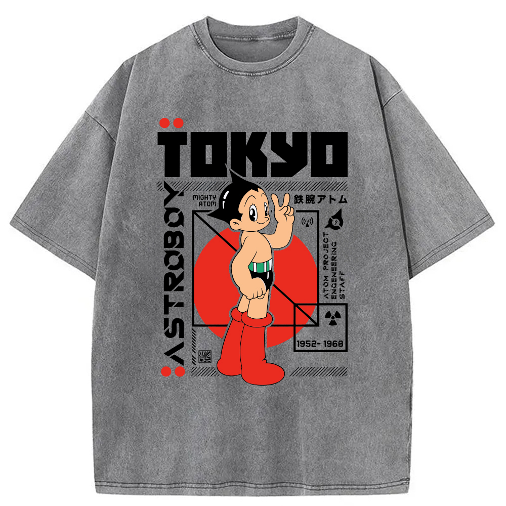 Astro Boy Japanese Washed T-Shirt