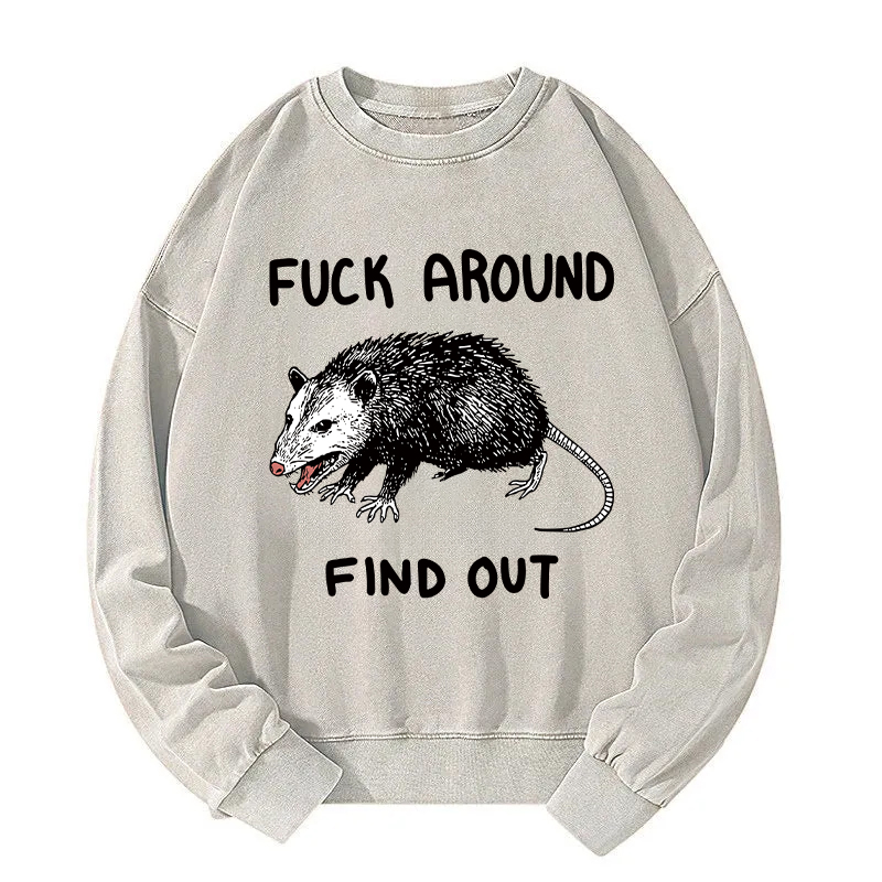 Vicious Opossum Washed Sweatshirt