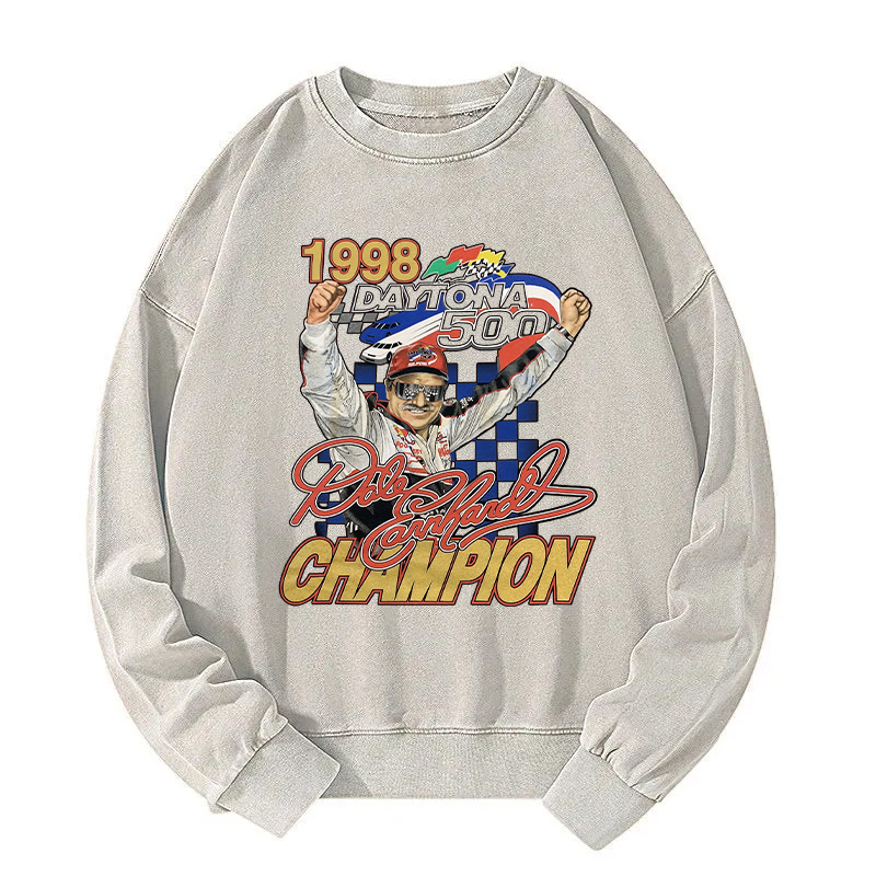 Vintage Dale! Earnhardt Nascar Racing Washed Sweatshirt