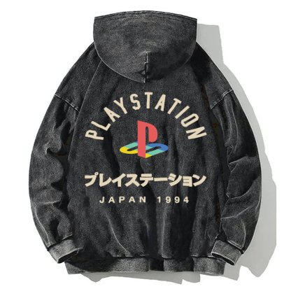 PlayStation Japan Back Washed Hoodie