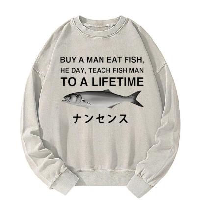 Funny To A Lifetime Washed Sweatshirt