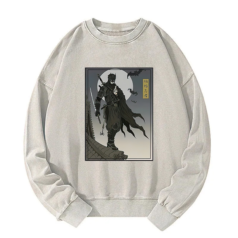 Japanese Batman Ninja Washed Sweatshirt