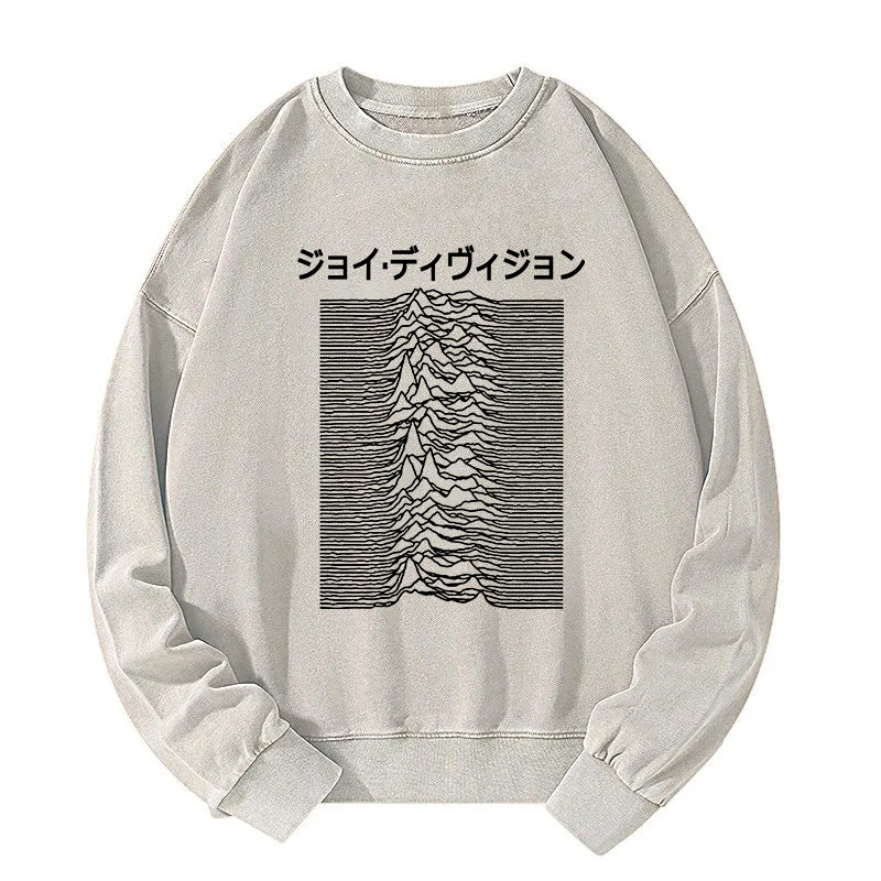 Pleasures Division Japan Ladies Washed Sweatshirt