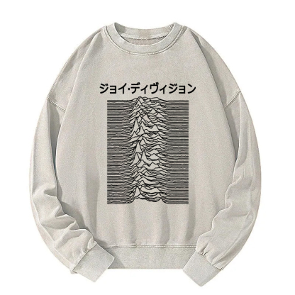 Pleasures Division Japan Ladies Washed Sweatshirt