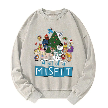 Misfit Toys Christmas Washed Sweatshirt