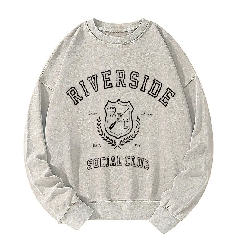 Riverside Social Club Washed Sweatshirt