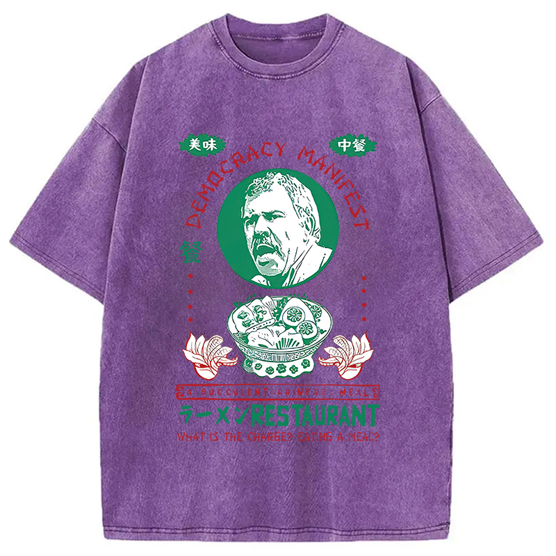 Delicious Chinese Food Washed T-Shirt