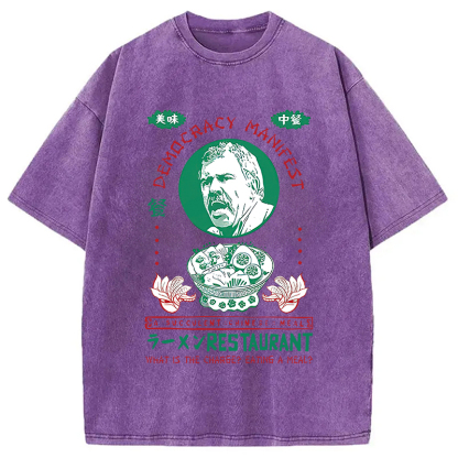 Delicious Chinese Food Washed T-Shirt