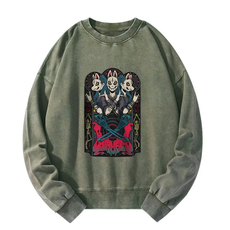 Babymetal Tour Washed Sweatshirt