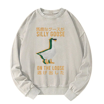 Silly Goose Japanese Washed Sweatshirt