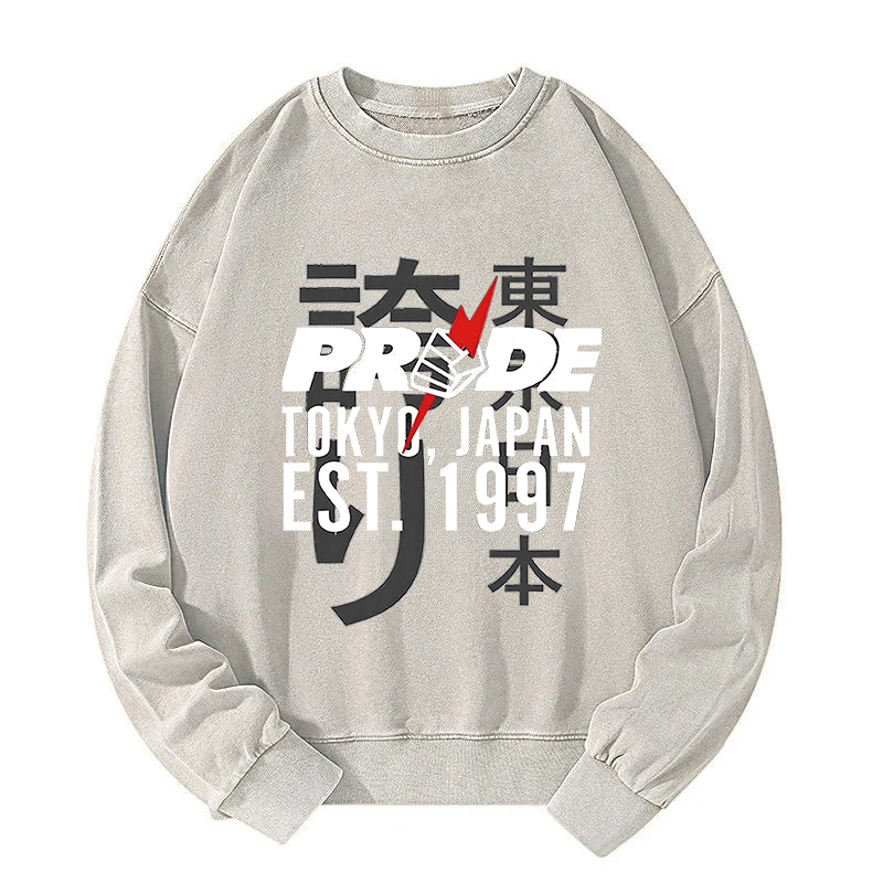 Pride FC Tokyo Japan Washed Sweatshirt