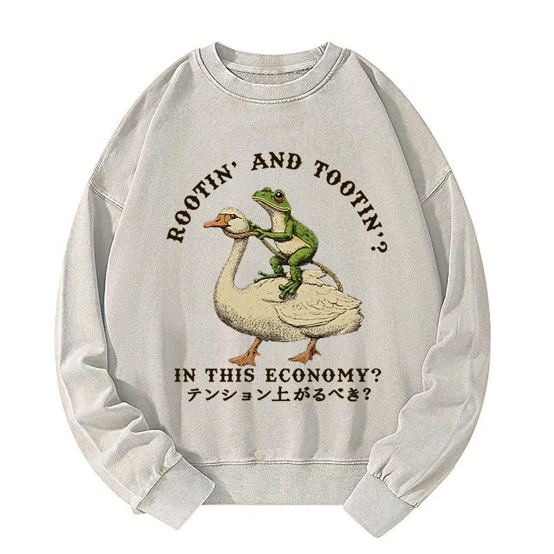 Should I Be Excited Washed Sweatshirt