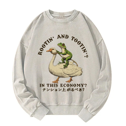 Should I Be Excited Washed Sweatshirt