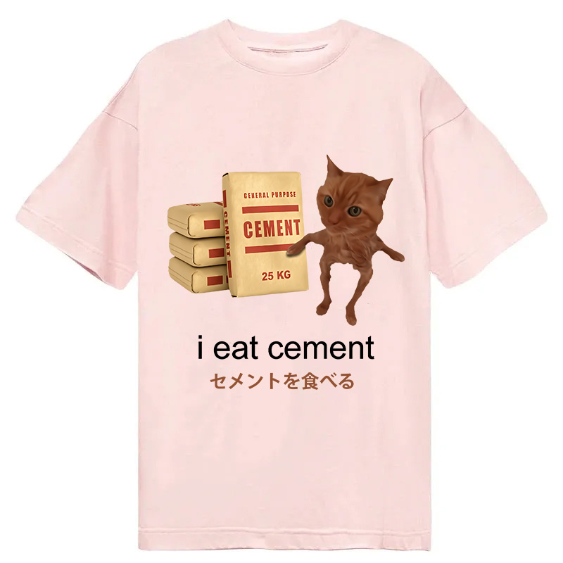 I Eat Cement Meme Classic T-Shirt