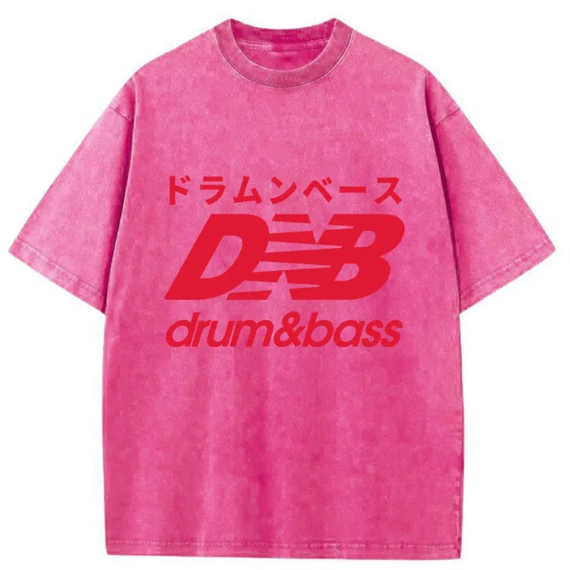 Drum And Bass Japan Washed T-Shirt