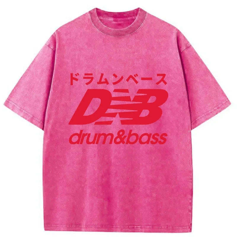 Drum And Bass Japan Washed T-Shirt