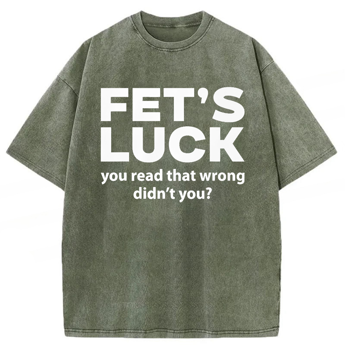 Tokyoviva Fet's Luck Washed T-shirt
