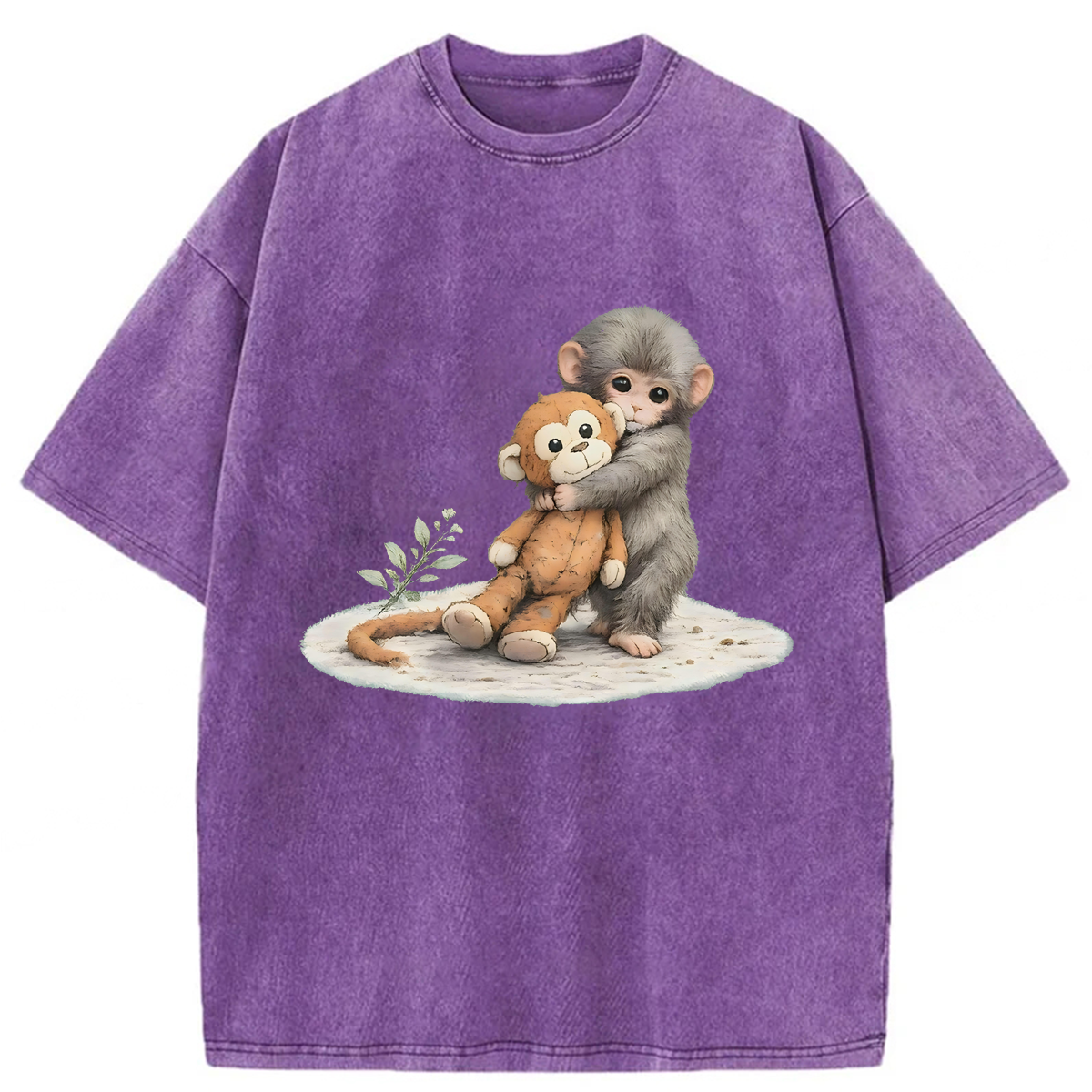 Tokyoviva Baby Monkey Punch Washed T-shirt