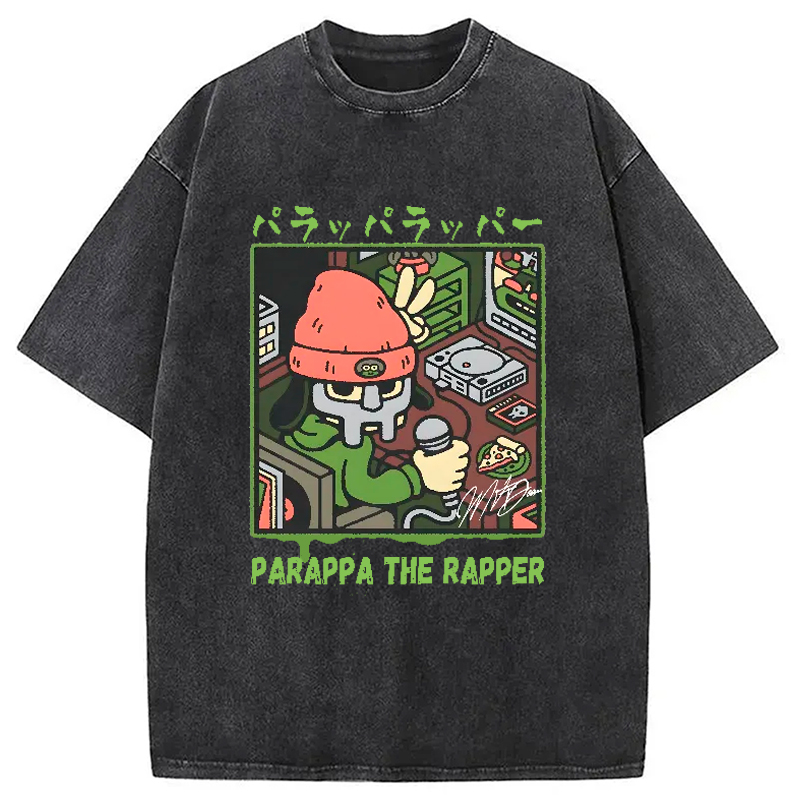PaRappa the Rapper MF DOOM Washed T-Shirt