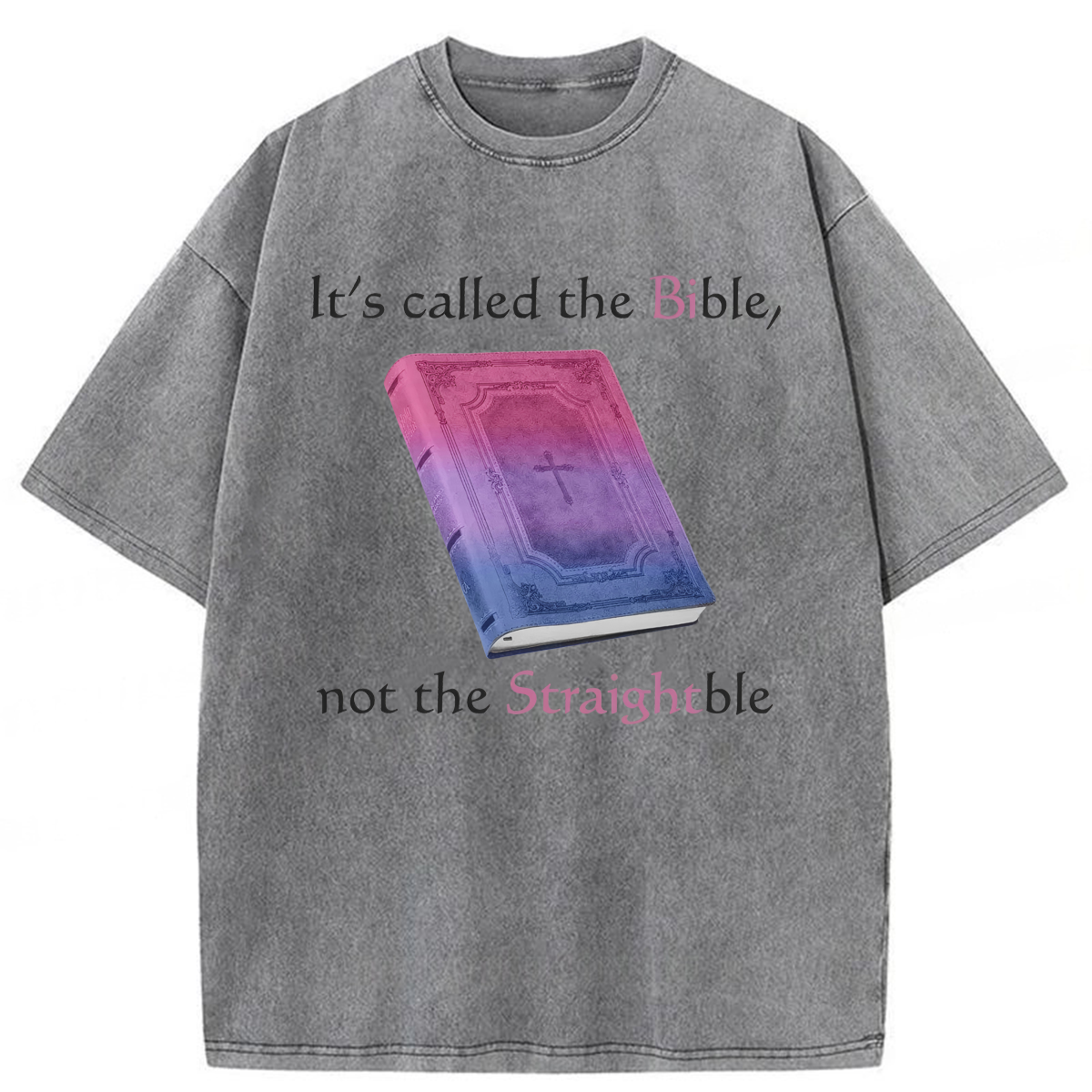 Tokyoviva Bisexual Pride Washed T-shirt