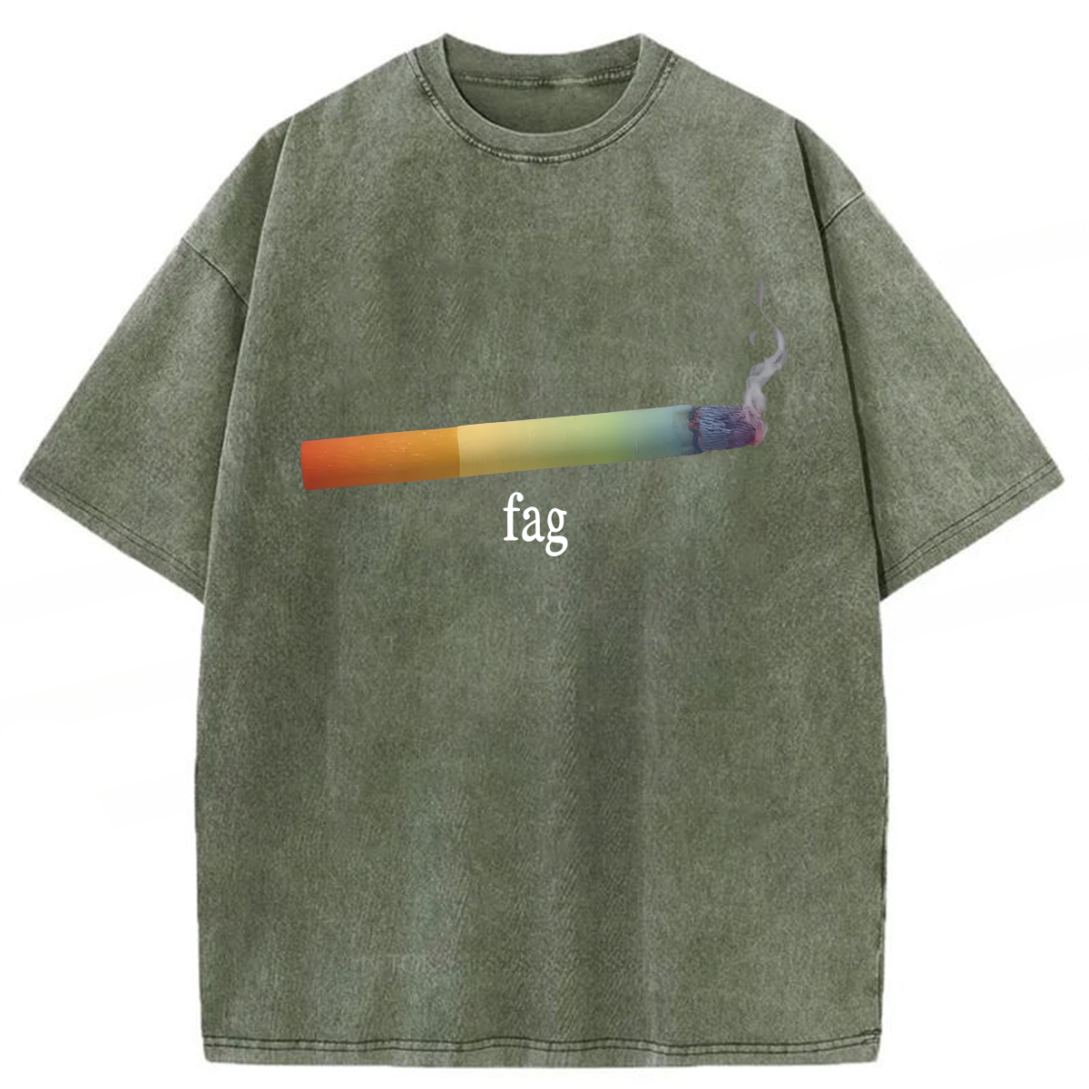 Tokyoviva Lgbt Meme Smoke Washed T-shirt