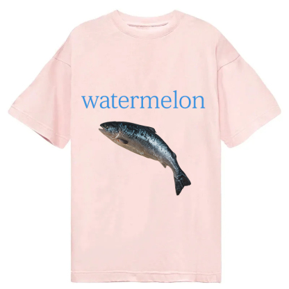 Watermelon Fish Classic T-Shirt