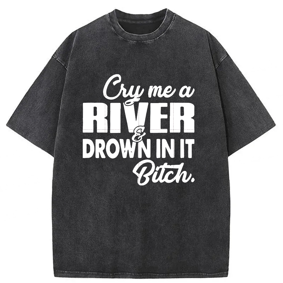 Tokyoviva Humorous Washed T-shirt