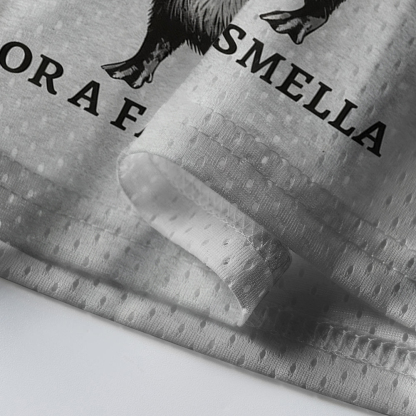 Baddiecat Smart Fella Capybara Mesh Jersey