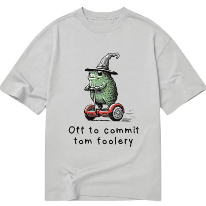 Frog Riding A Balance Scooter Classic T-Shirt