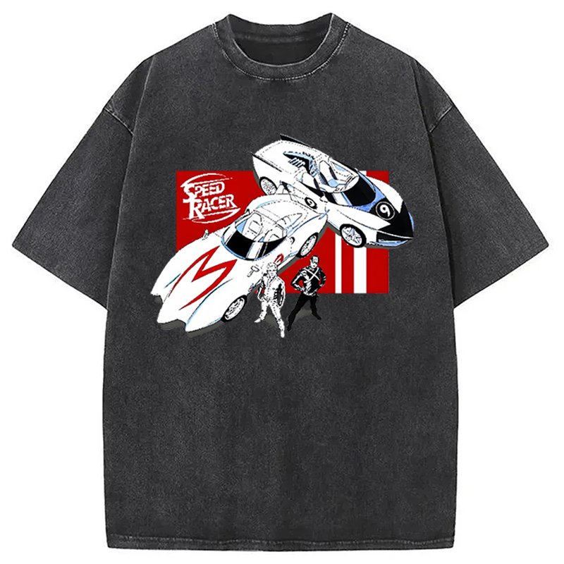 Speed Racer Vintage Japanese Washed T-Shirt