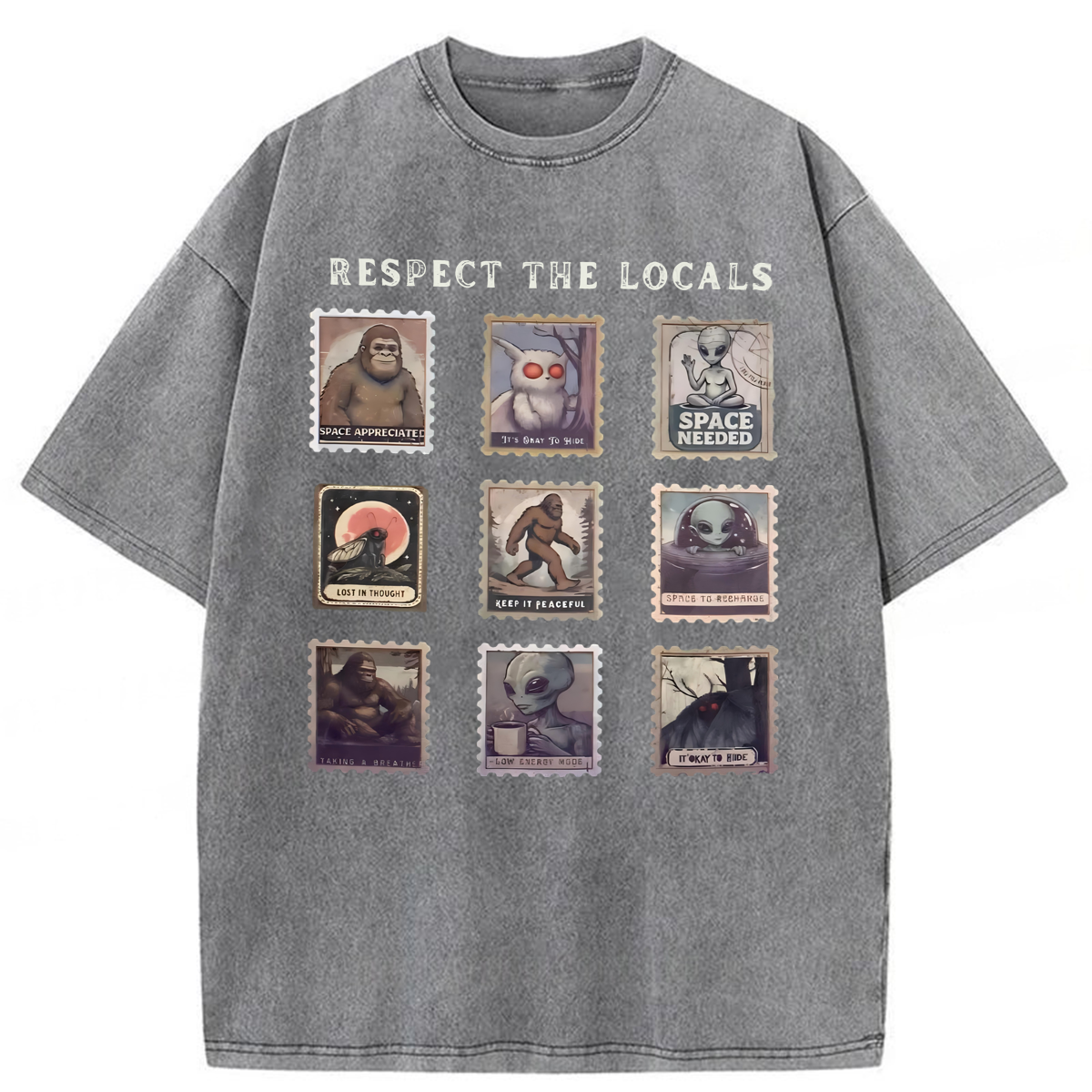 Tokyoviva Respect The Locals Washed T-shirt