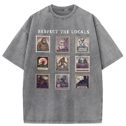 Tokyoviva Respect The Locals Washed T-shirt