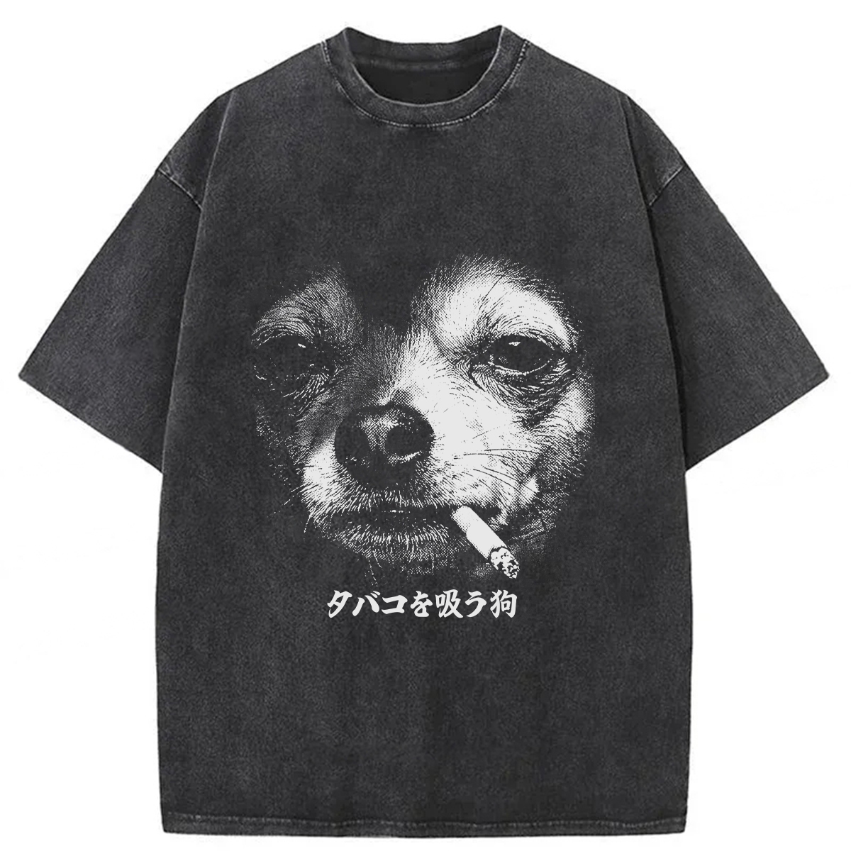 Tokyoviva Vicious Dog Washed T-shirt