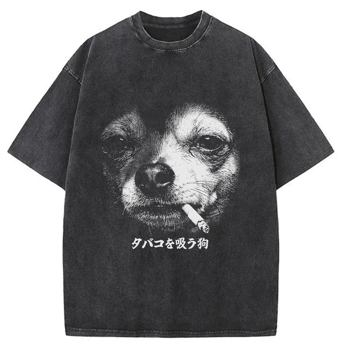 Tokyoviva Vicious Dog Washed T-shirt