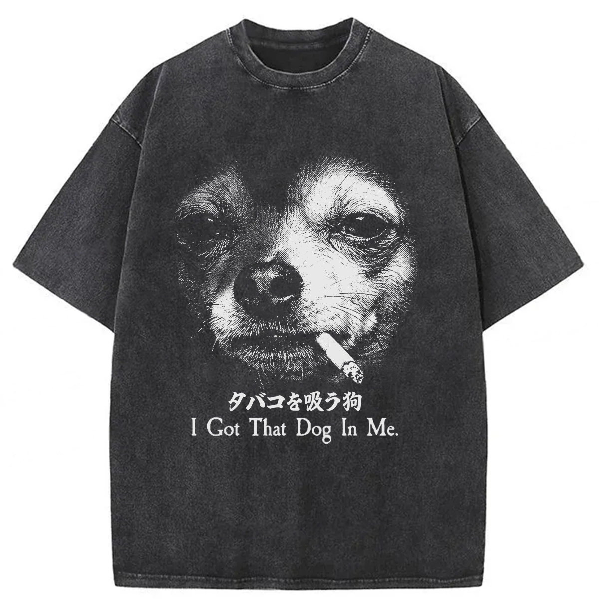 Tokyoviva I Got That Dog In Me Washed T-shirt