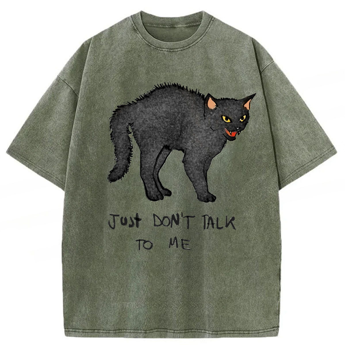 Tokyoviva Don't Talk To Me Washed T-shirt