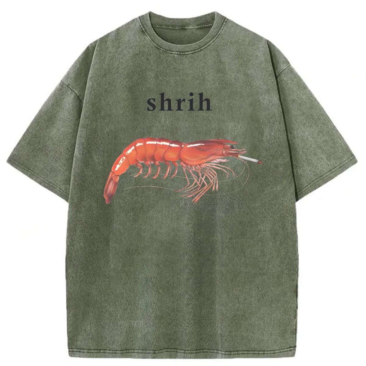 Tokyoviva Shrih Shrimp Smoking Washed T-shirt