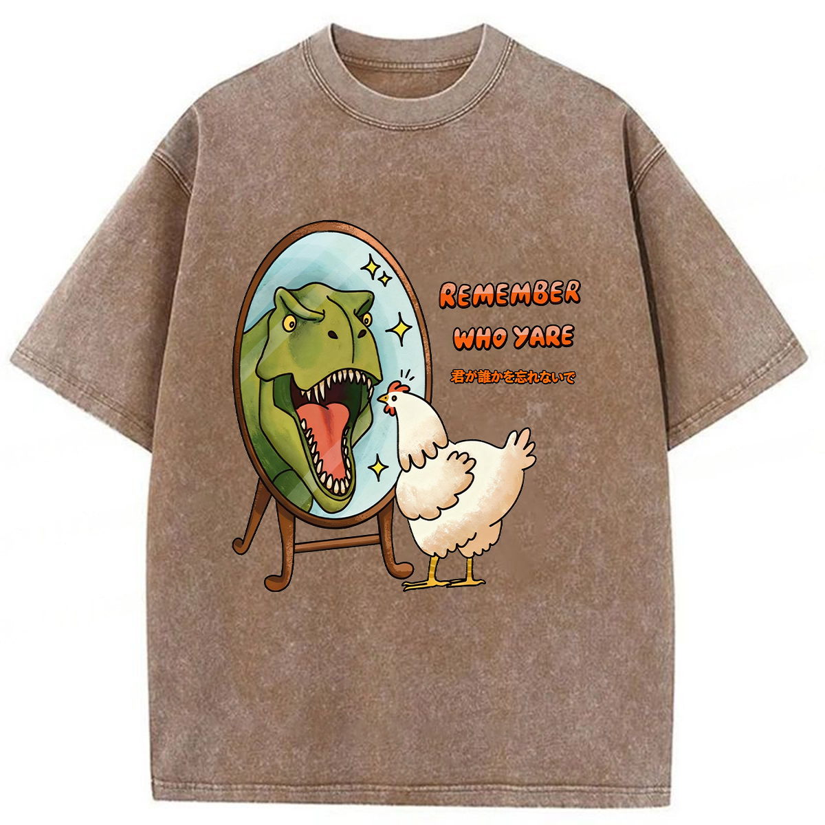 Tokyoviva I Am Strong Washed T-shirt