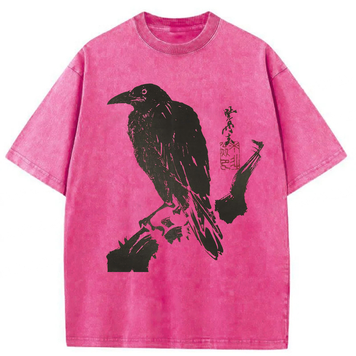 Tokyoviva Japanese Crow Washed T-shirt