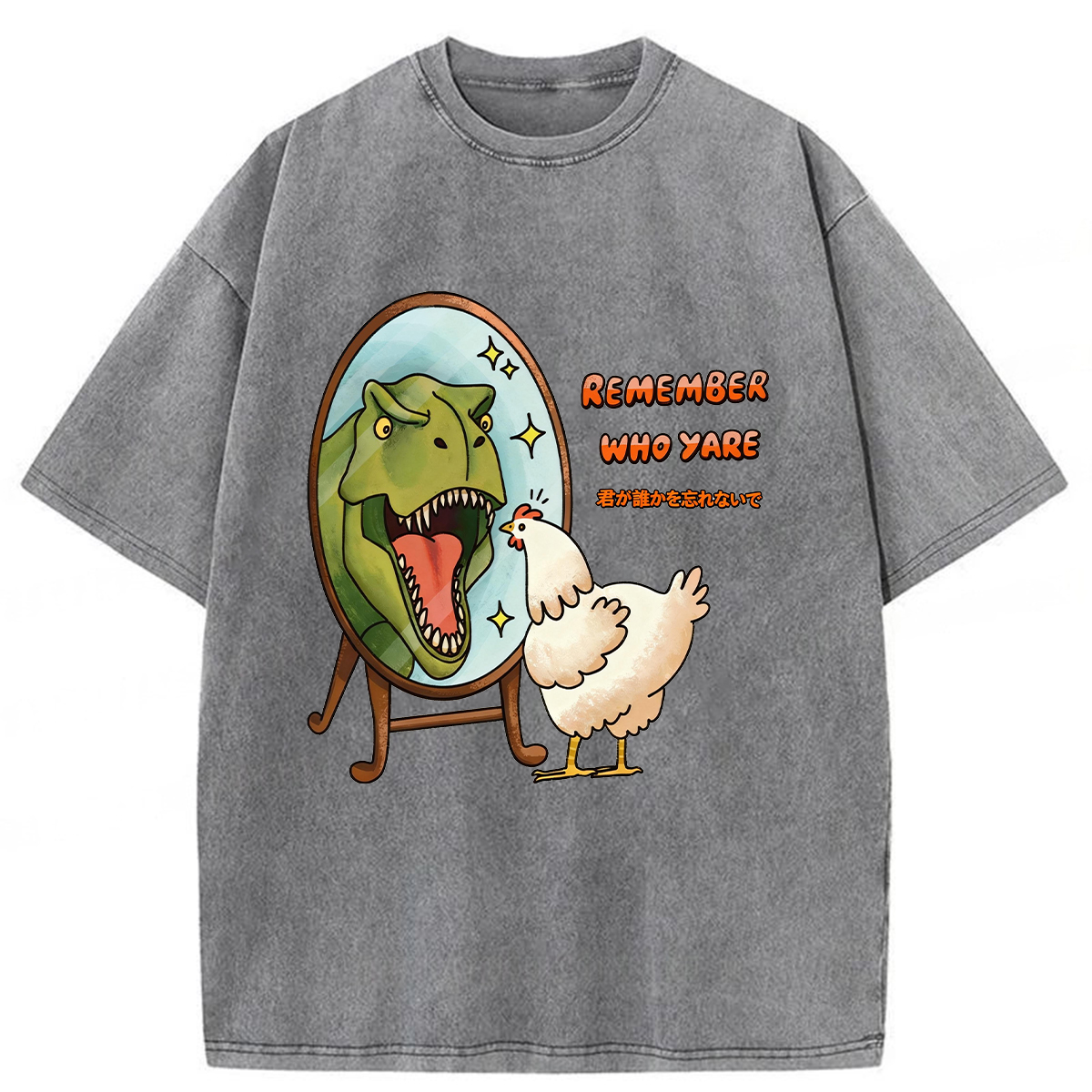 Tokyoviva I Am Strong Washed T-shirt