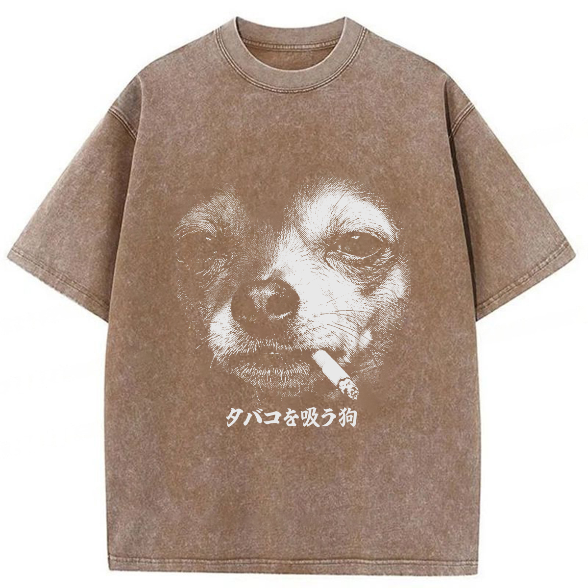 Tokyoviva Vicious Dog Washed T-shirt
